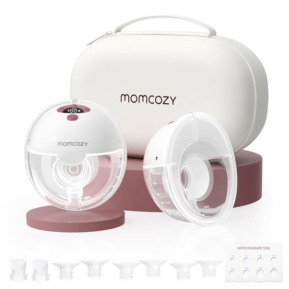 Momcozy M5 – Double Electric Wearable Breast Pump