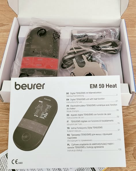 Beurer EM59 – Digital TENS/EMS Unit with Heat Function